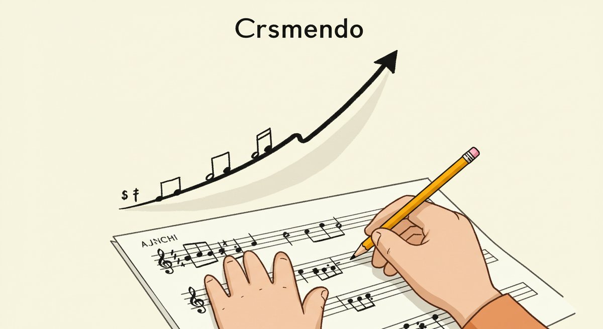 cresc. 音楽用語