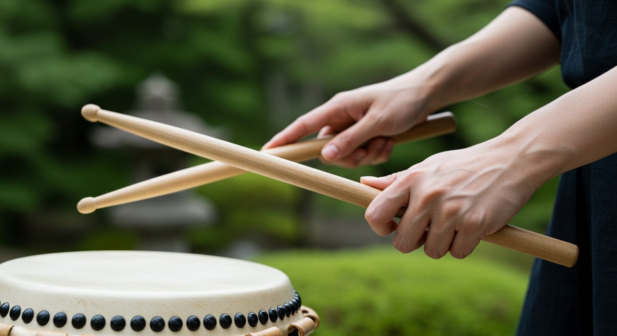 ドラムのスティック の 持ち 方
